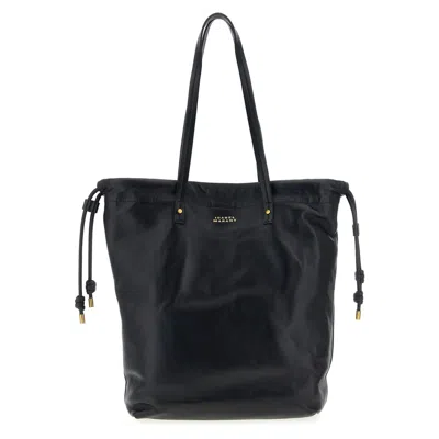 Isabel Marant Silven N/s Shoulder Bag In Black