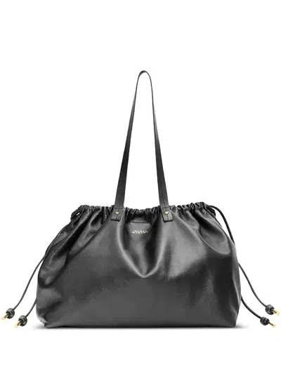 Isabel Marant Silven Shoulder Bag In Black