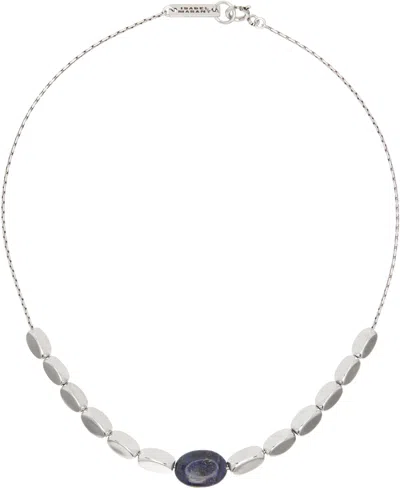 Isabel Marant Silver Leotie Necklace In Metallic