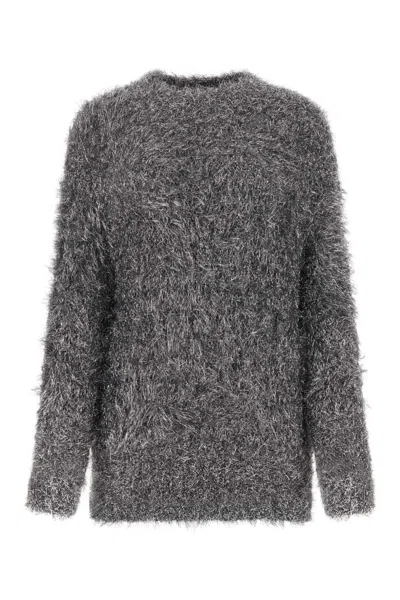 Isabel Marant Silver Nylon Blend Wayne Sweater