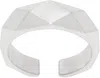 Isabel Marant Silver Open Band Ring In 08si Silver