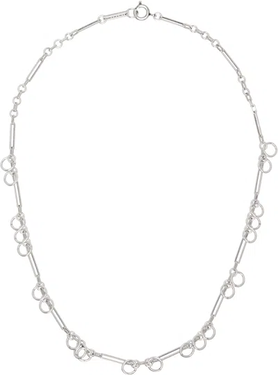Isabel Marant Silver Paco Necklace In 08si