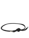 Isabel Marant Silvia Belts Black In Black