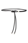 Shop Isabel Marant Silvia Leather Belt In Black/ Silver