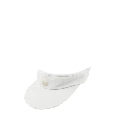 Isabel Marant Simple Wide Brim Hat In White