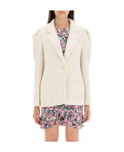 Isabel Marant Single-breasted Tailored Blazer In White