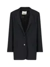 Isabel Marant Single-breasted Two-button Blazer In Black  