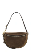 Isabel Marant Skano Stud Crossbody Bag In Bronze