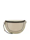 Isabel Marant Skano Grainy Leather Belt Bag In Beige