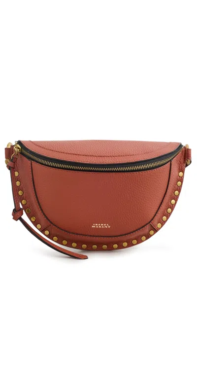 Isabel Marant Skano Belt Bag Brick In Brown