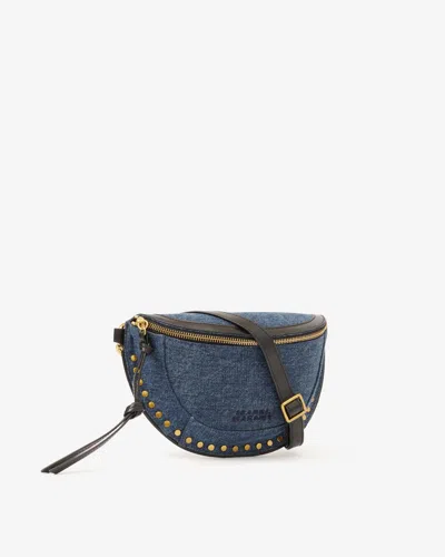 Isabel Marant Skano Belt Bag In Dark Blue