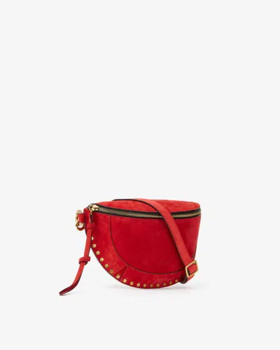 Isabel Marant Skano Belt Bag In Red