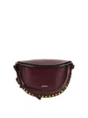 Isabel Marant Studded Cross-body Bag Adjustable Strap In Red