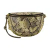 Isabel Marant Snake-pattern Belt Bag In Green