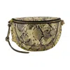 Isabel Marant Snake-pattern Belt Bag In Neutral