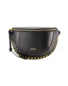 Isabel Marant Skano Gd Crossbody -  - Leather - Black In Black