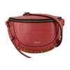 Isabel Marant Rivet Shoulder Bag In Pink