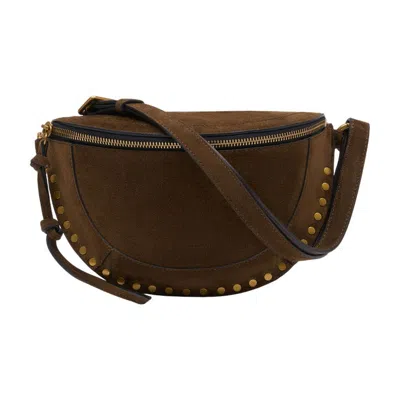 Isabel Marant Skano Gz Shoulder Bag In Brown