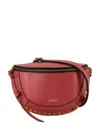 Isabel Marant Skano Half-moon Stud-embellished Crossbody Bag
