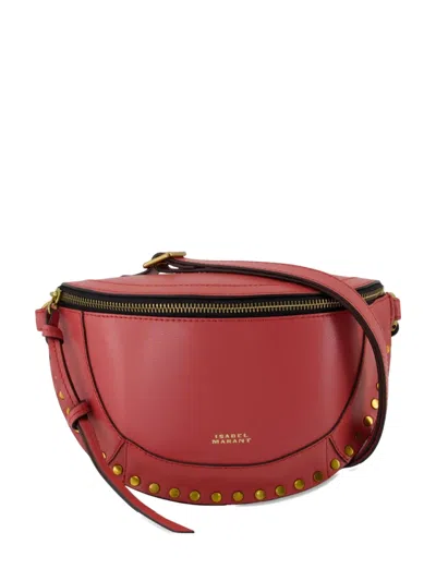 Isabel Marant Skano Half-moon Stud-embellished Crossbody Bag