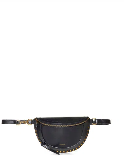 Isabel Marant Skano Leather Belt Bag By  In Black