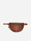Isabel Marant Skano Leather Belt Bag In Cognac