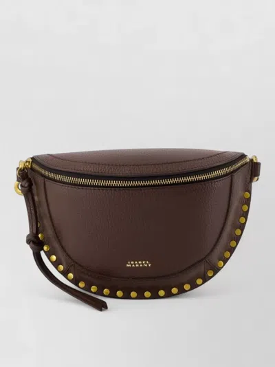 Isabel Marant Skano Leather Belt Bag Shoulder Style In Brown