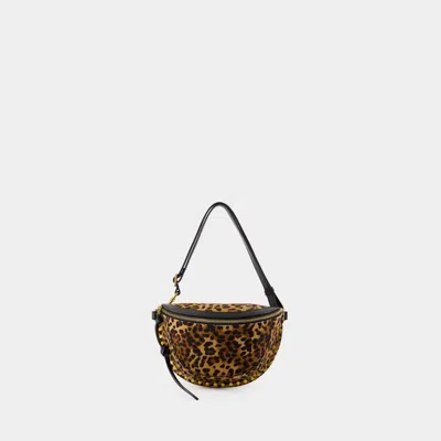 Isabel Marant Skano Shoulder Bag -  - Leather - Leopard Print In Brown