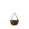 Isabel Marant Skano Shoulder Bag -  - Leather - Leopard Print In Black