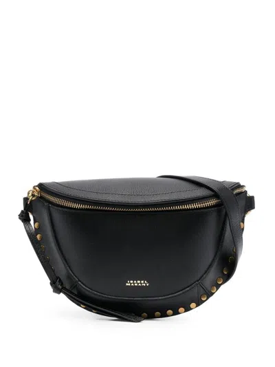 Isabel Marant Skano Shoulder Bag In Black