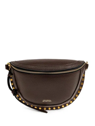 Isabel Marant Skano Shoulder Bag -  - Leather - Brown