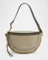 Isabel Marant Skano Studded Leather Shoulder Bag