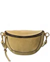 Isabel Marant Skano Suede Belt Bag In Brown