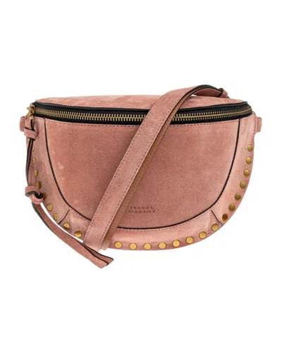 Isabel Marant Logo Shoulder Bag In Brown