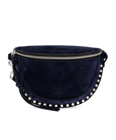 Isabel Marant Skano Zipped Belt Bag In Black