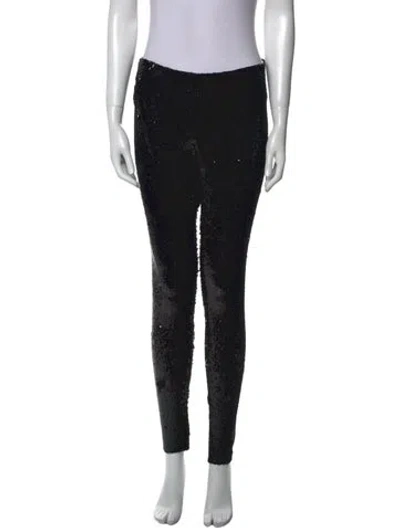 Pre-owned Isabel Marant Skinny Leg Pants In Black