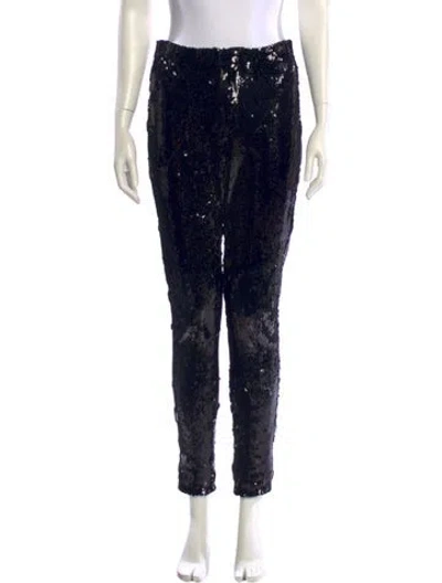 Pre-owned Isabel Marant Skinny Leg Pants In Black