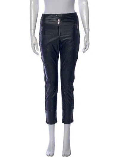 Pre-owned Isabel Marant Skinny Leg Pants In Black