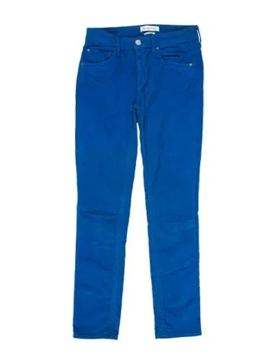 Pre-owned Isabel Marant Skinny Leg Pants In Blue