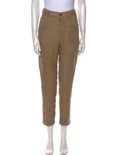 Pre-owned Isabel Marant Skinny Leg Pants In Brown