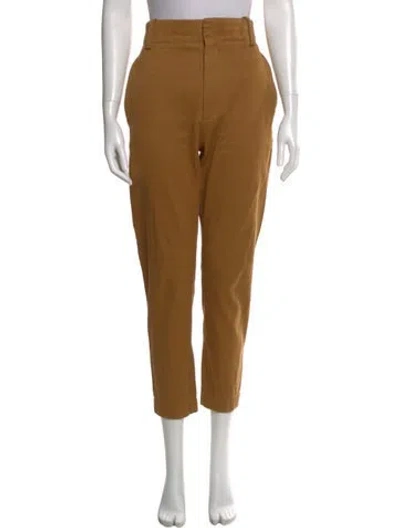 Pre-owned Isabel Marant Skinny Leg Pants In Brown