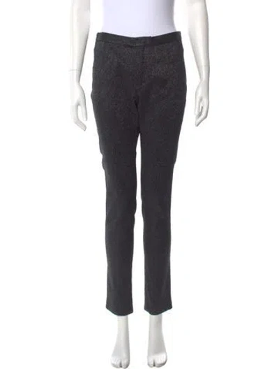 Pre-owned Isabel Marant Skinny Leg Pants In Gray