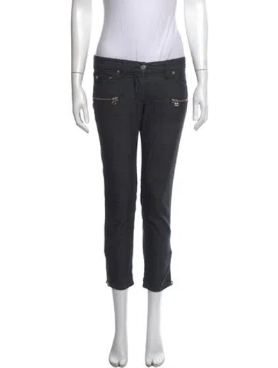 Pre-owned Isabel Marant Skinny Leg Pants In Grey