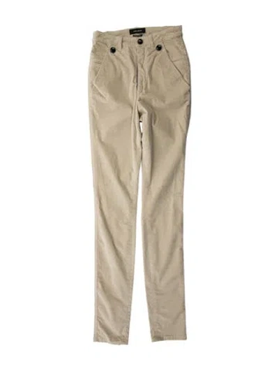 Pre-owned Isabel Marant Skinny Leg Pants In Neutral