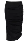 Isabel Marant Ruched Waistband Fitted Skirt
