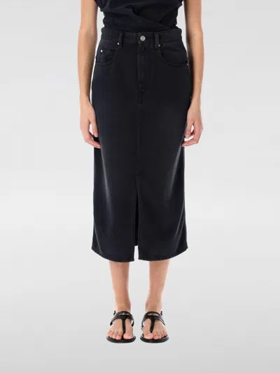 ISABEL MARANT SKIRT ISABEL MARANT WOMAN COLOR BLACK,G48672002