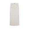 Isabel Marant White Britt Skirt In White