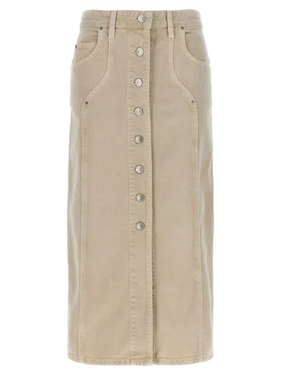 Isabel Marant Skirts In Beige