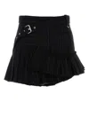 Isabel Marant Womens Black Atrium Maddy Pinstripe Cotton-blend Mini Skirt In Black