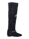 Isabel Marant Slava Thigh Boots In Black
